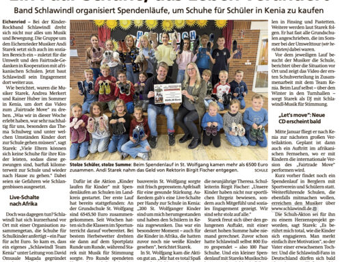 ERse Spendenlauf in St. Wolfgang war ein großer Erfolg